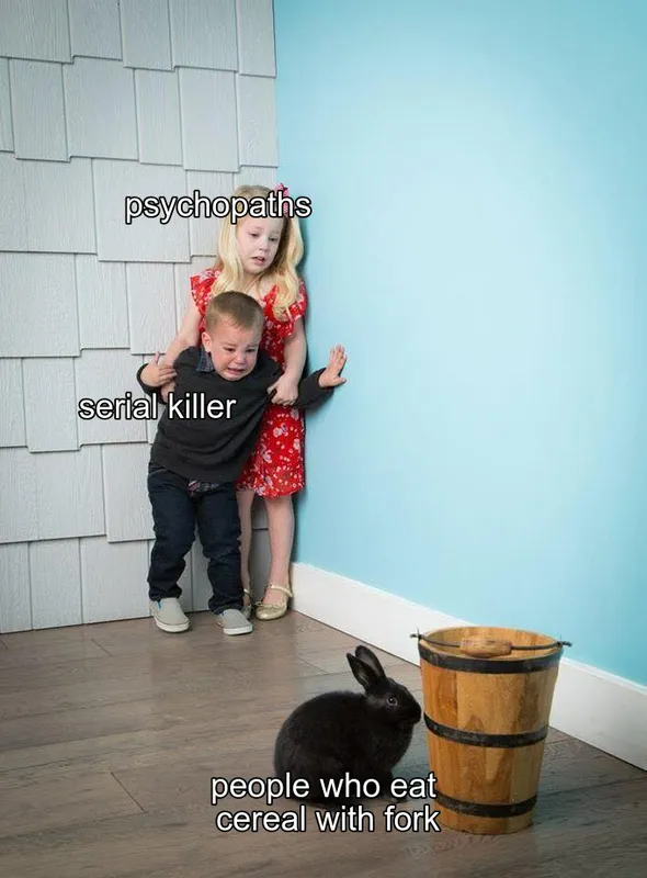 Kids Scared of Rabbit Meme